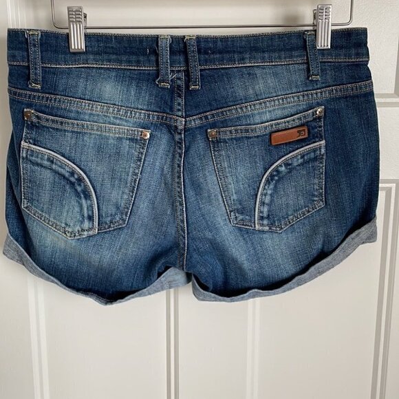 Joe’s jeans loose rolled jean shorts summer beach spring sz 28 - Picture 8 of 8